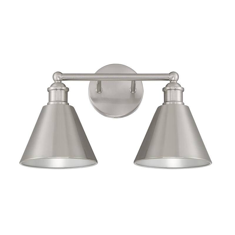 Meridian M80063 2 Light 17" Wide Bathroom Vanity Light