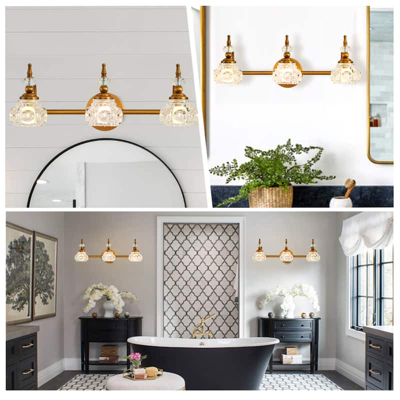 Modern Vintage 2/3- Lights Bathroom Vanity Light Wall Sconces