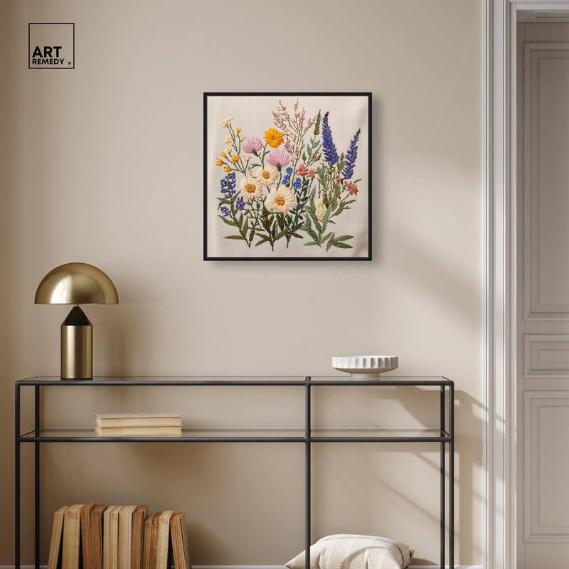 Needlepoint Prairie Posy Canvas by Art Remedy