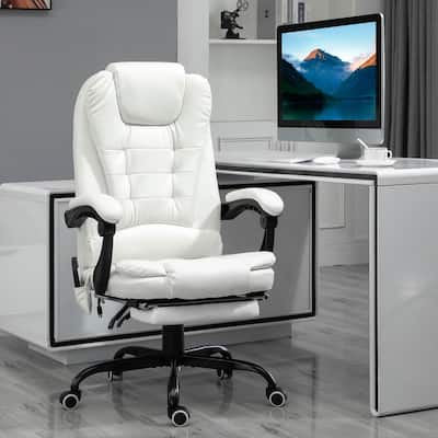 Vinsetto 7-Point Massage Office Chair High Back Executive Recliner