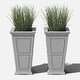 preview thumbnail 36 of 34, Veradek Brixton Tall 28-inch Planter