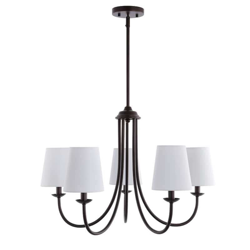 SAFAVIEH Lighting Aletha Chandelier - 26" W x 26" D x 27-57" H