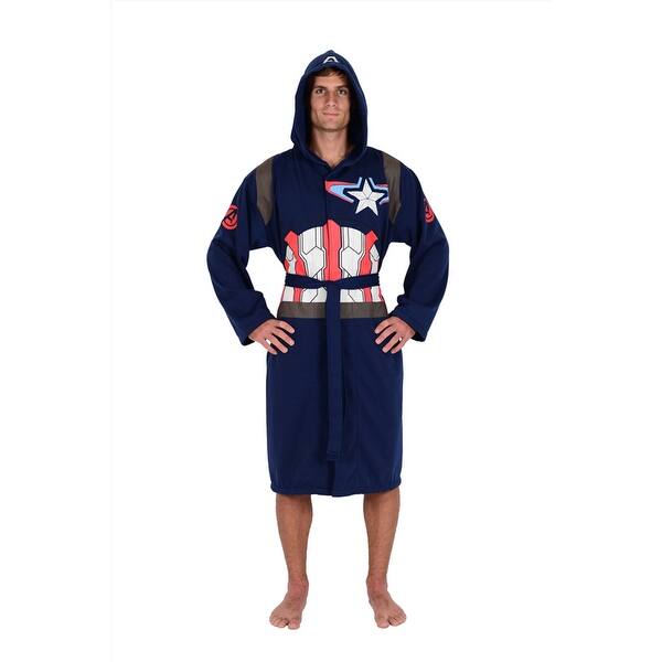 Marvel Comics Captain America Avengers Winter Soldier Costume Robe (One ...