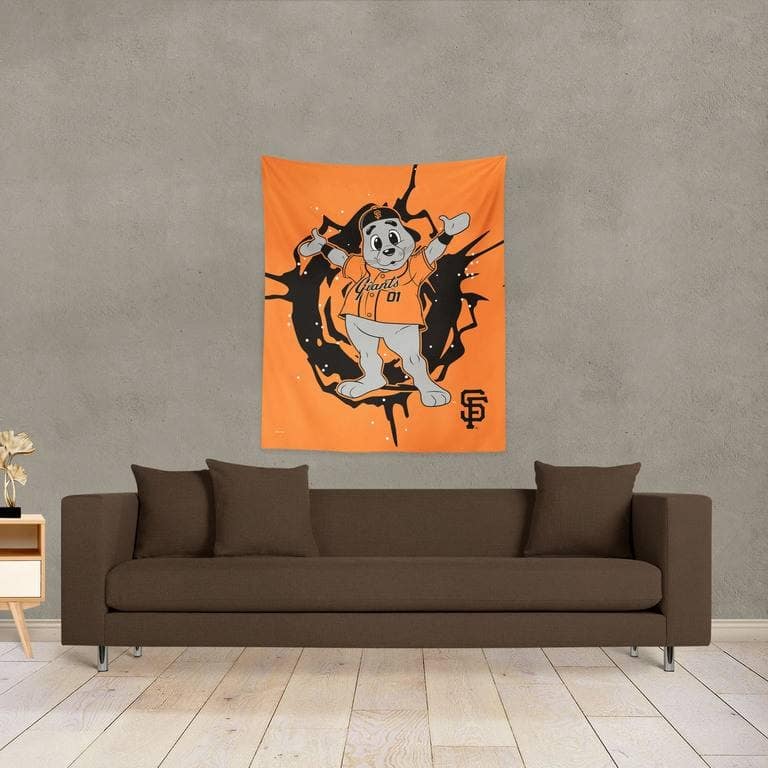MLB Mascot Printed Wall Hanging