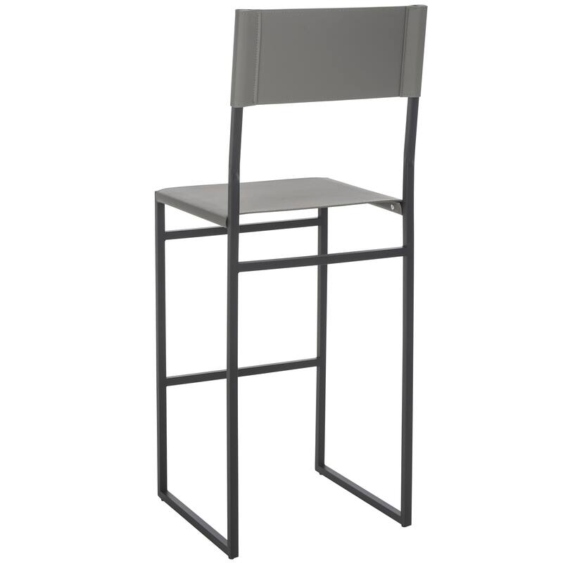 SAFAVIEH Vessie 30-inch Bar Stool (Fully Assembled) - 18 In. W x 18 In. D x 47 In. H - 18Wx18Dx47H