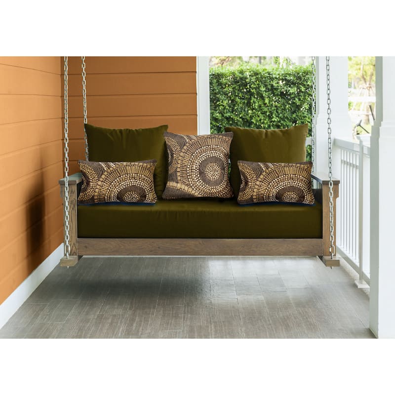 Liora Manne Marina Circles Indoor/Outdoor Pillow