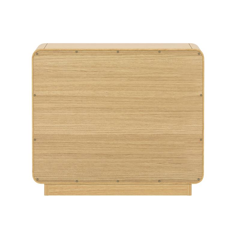 Manhattan Comfort Liora 28 Inch Nightstand