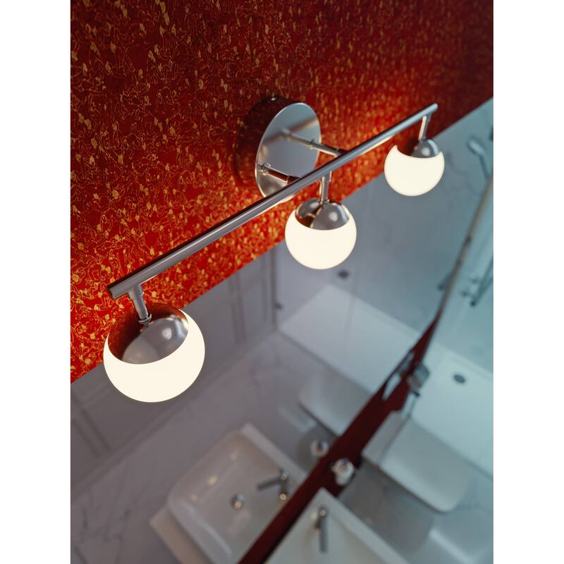 AFX Pearl LED Vanity - Satin Nickel - 24"