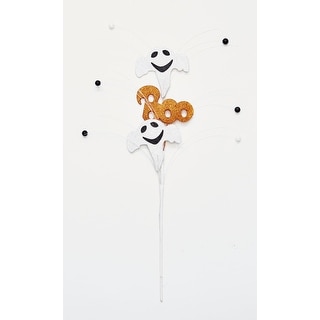 23.5" Friendly Boo And Ghost Spray, Set of 6