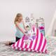 Option Canvas Stripes Pink and White