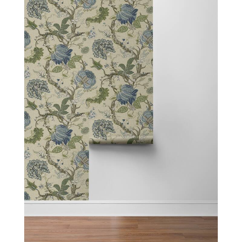 Harry & Grace Jacobean Trail Premium Matte Non-Woven Peel and Stick Wallpaper