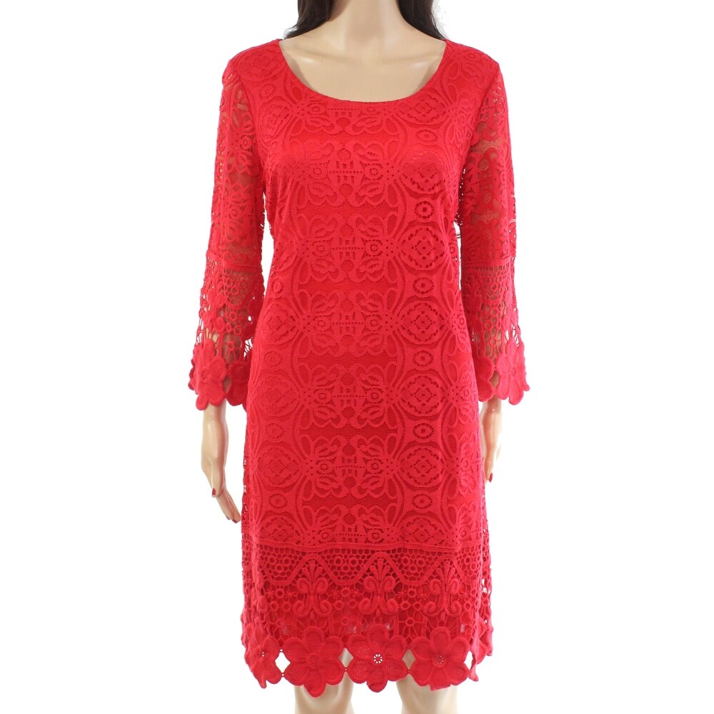 alfani lace dress