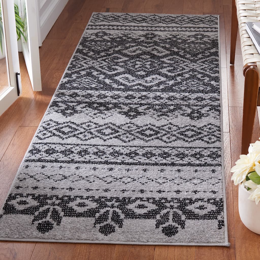 SAFAVIEH Adirondack Barlina Rustic Boho Rug - 2'6" x 20' Runner