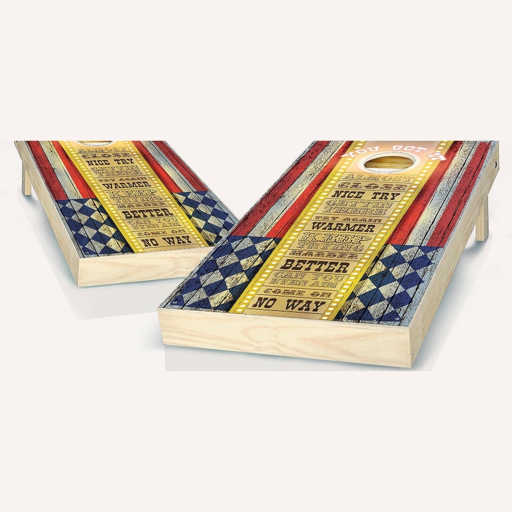 Americana Cornhole Set - Includes (8) Bags + Optional Accessories