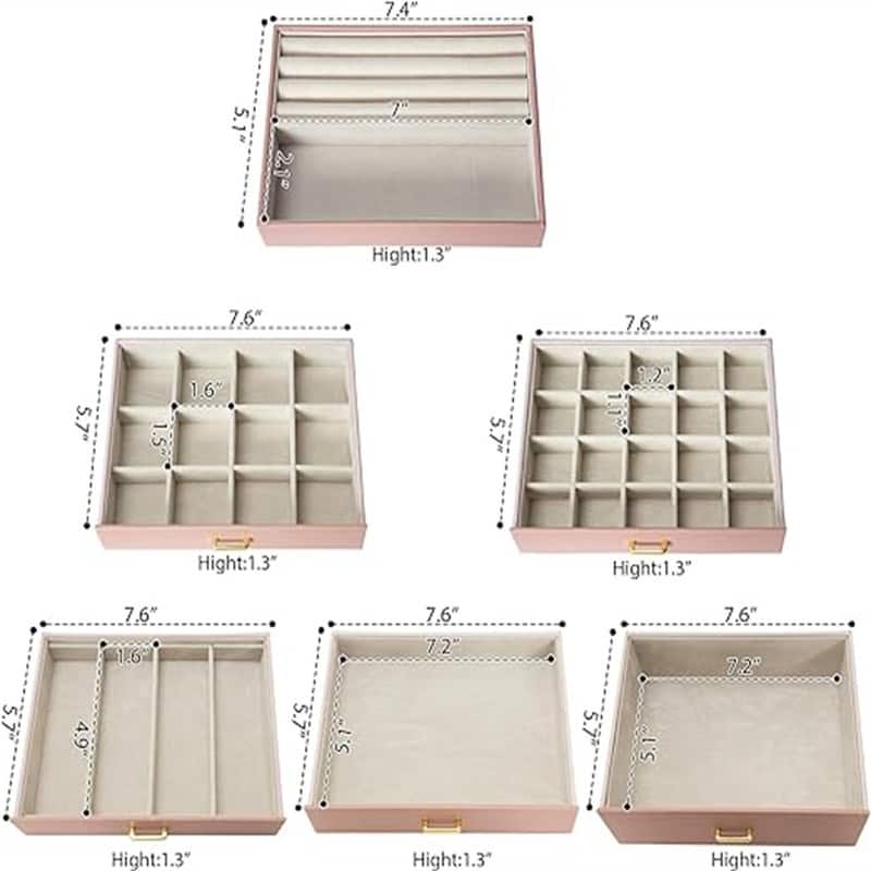 Huge Jewelry Box Organizer Functional