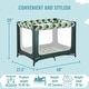 preview thumbnail 22 of 25, Dream On Me Zoom Portable Playard Green