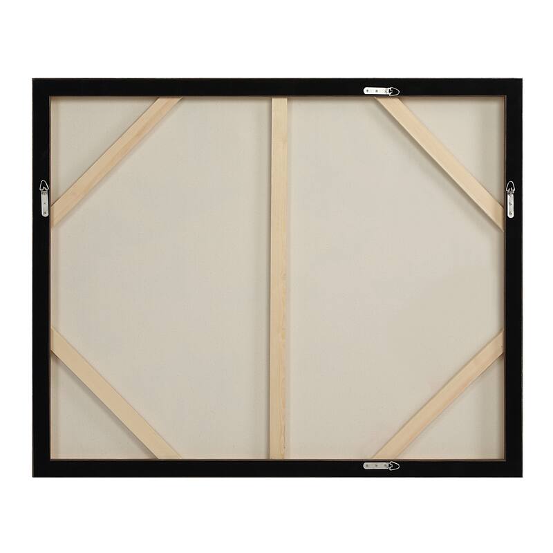 Busan 50" H x 40" W Canvas Art, White