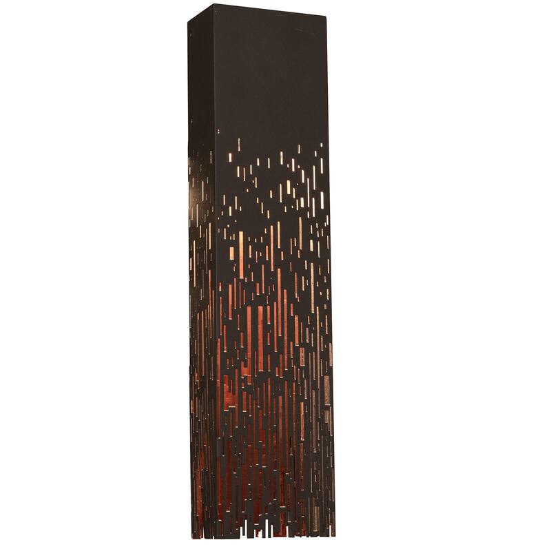 AFX Embers Black LED Wall Sconce