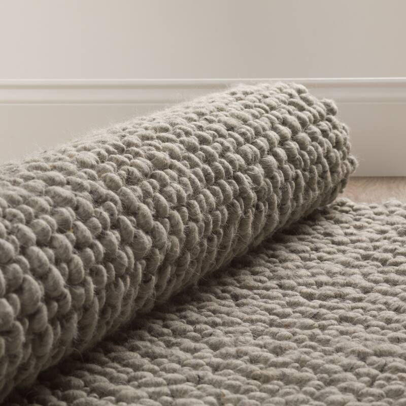Addison Boulder Chunky Hand-loomed Wool Area Rug