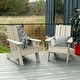 preview thumbnail 12 of 33, HIGHWOOD 2-Piece Modern Adirondack Chairs