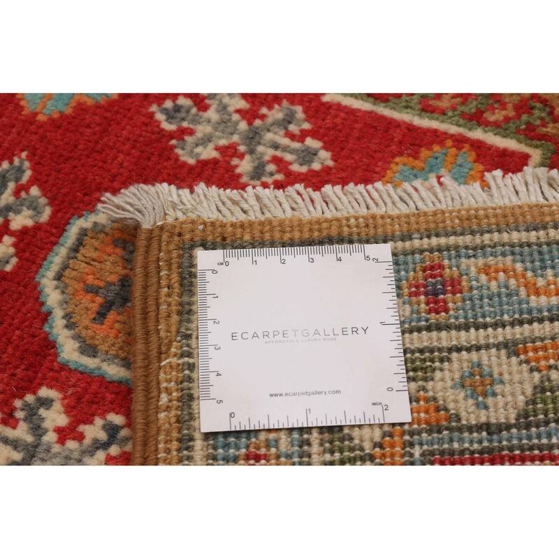 ECARPETGALLERY Hand-knotted Uzbek Ghazni Brown Wool Rug - 3'2 x 4'10