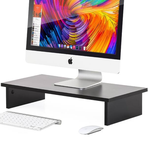 Shop Fitueyes Computer Monitor Riser 4 7 High 23 6 Save Space