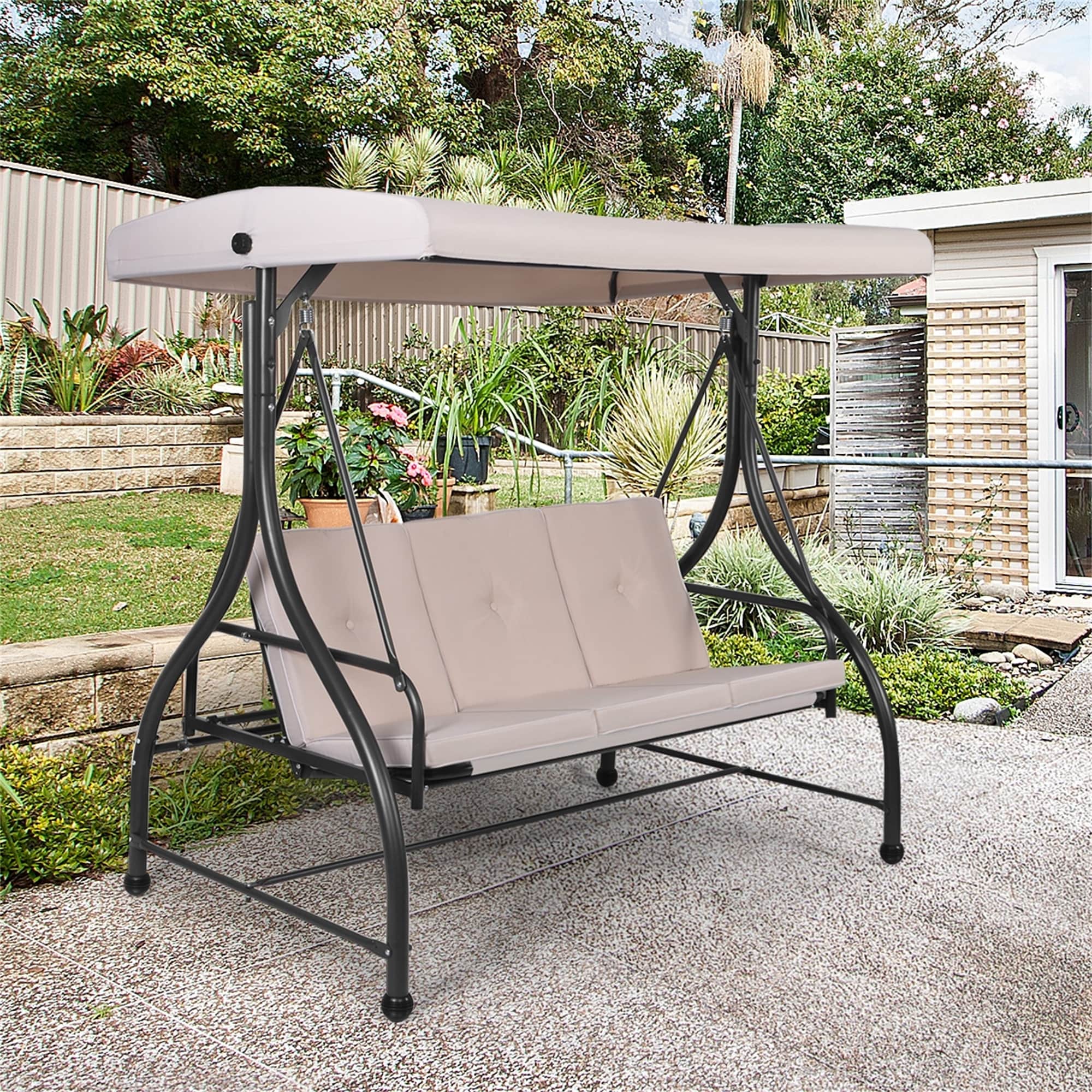 Hammock swing hot sale with canopy