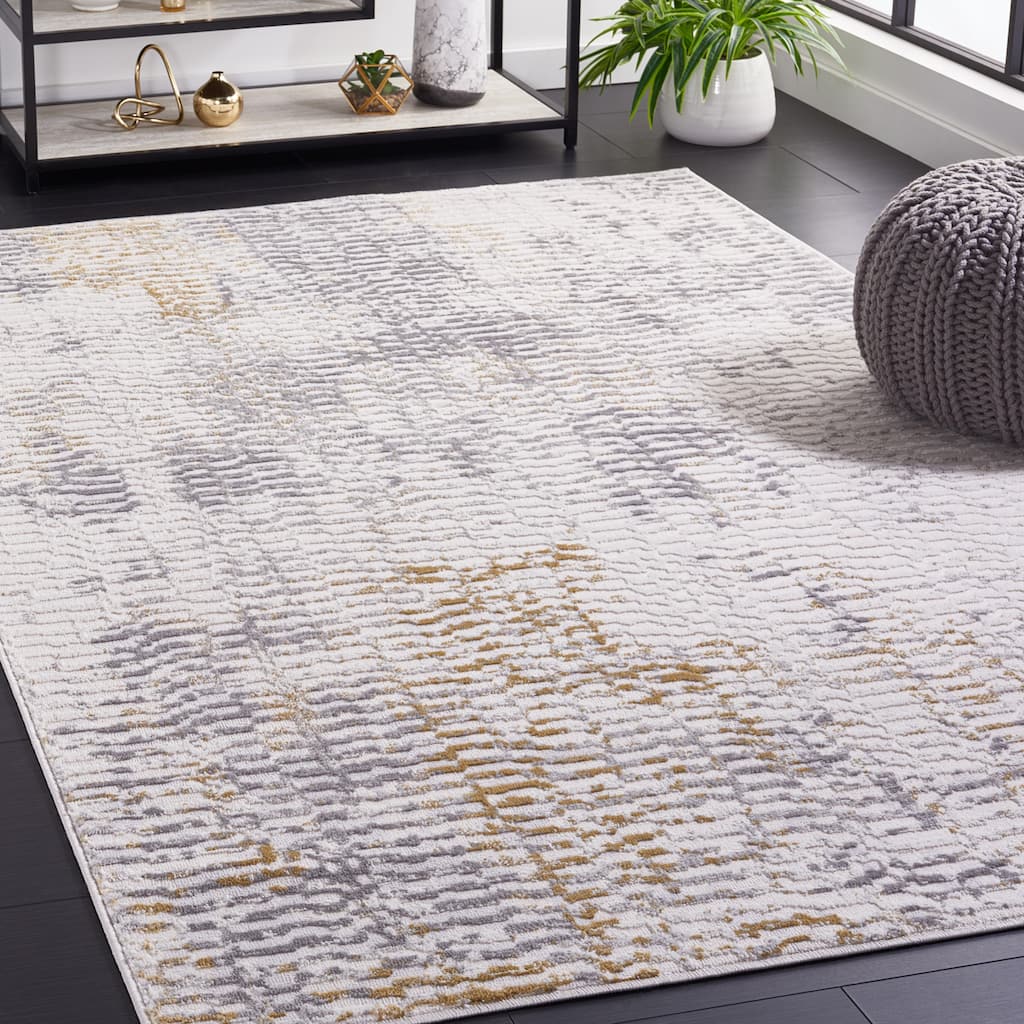 SAFAVIEH Palma Cappie Modern Abstract Rug