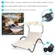 preview thumbnail 8 of 7, Sunnydaze Double Chaise Lounge with Canopy Shade and Headrest Pillows - Beige
