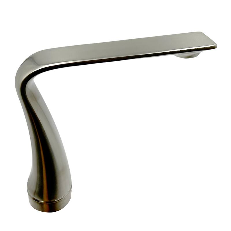 Modern Widespread 3 Hole, 2-handle Bathroom Faucet with White Rock Crystal Handles