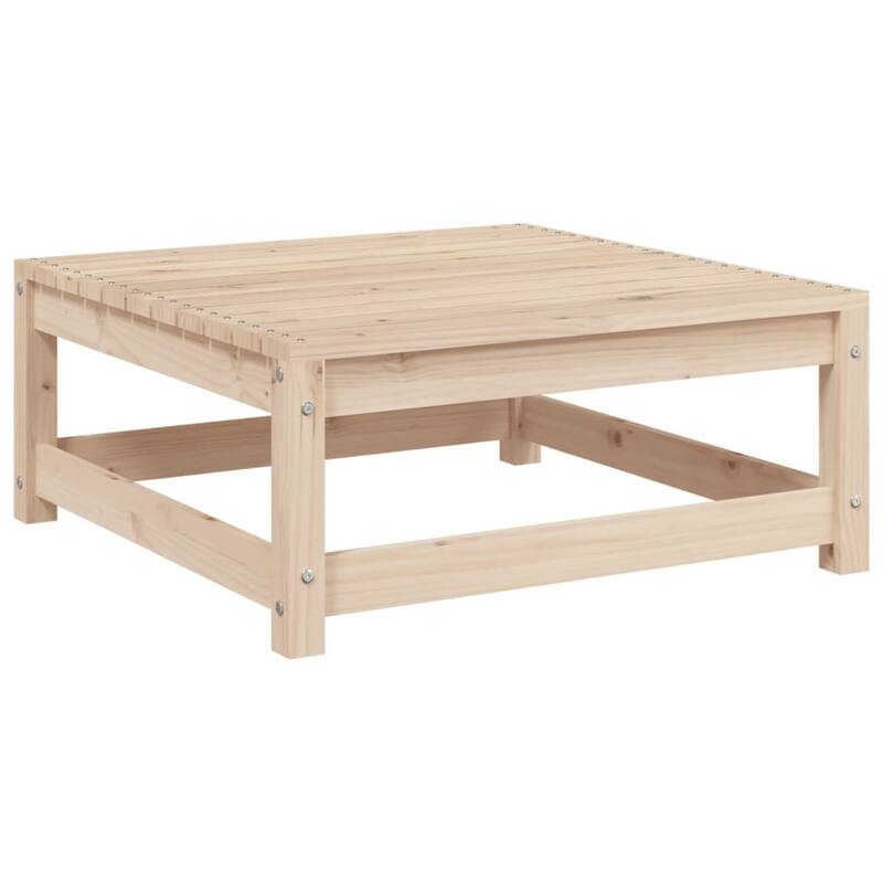 vidaXL Patio Sofa Set Modular Outdoor Conversation 9 Piece Solid Wood Pine - 27.6 x 27.6 x 26.4