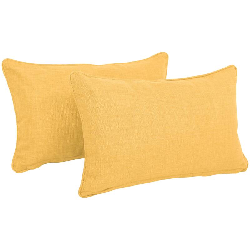 Blazing Needles Delaney Indoor/Outdoor Throw Pillow Set (Set of 4)