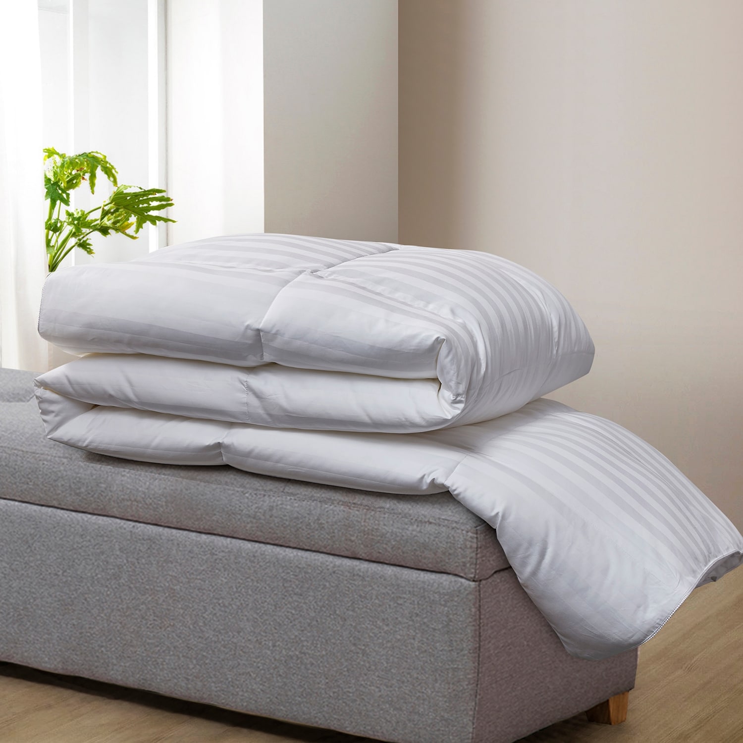 Beautyrest feather deals and down duvet