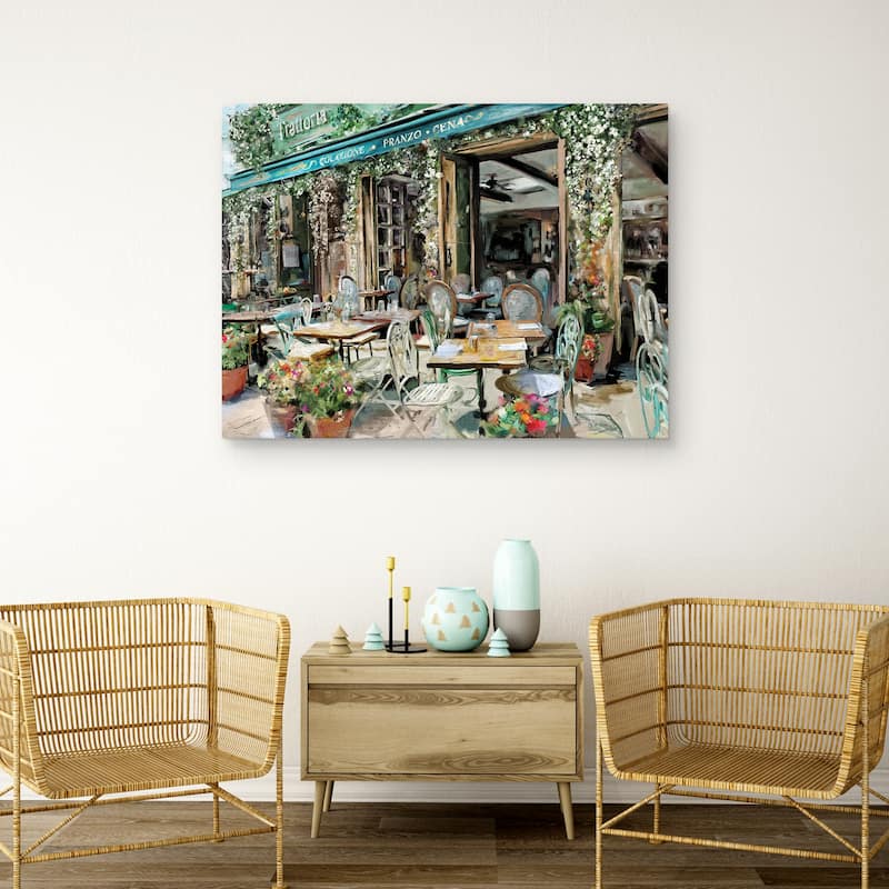 Trattoria by Studio Arts Canvas Art Print