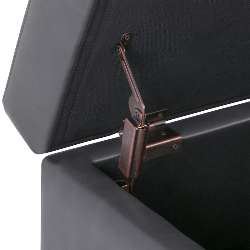 WYNDENHALL Jackson 42 inch Wide Rectangle Storage Ottoman