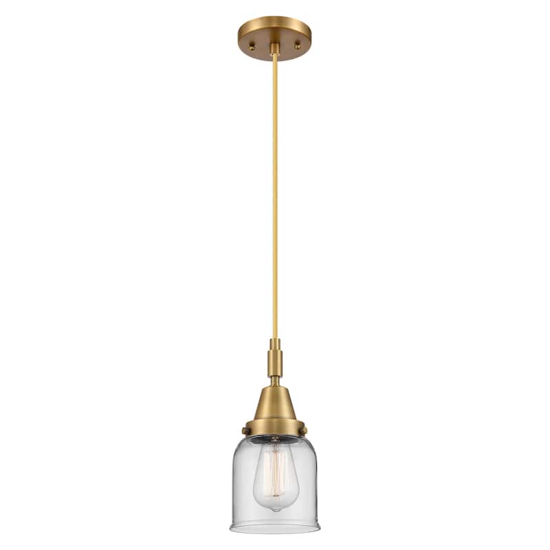 Innovations Lighting 447-1P-G52 Bell 5" Wide Mini Pendant with Clear