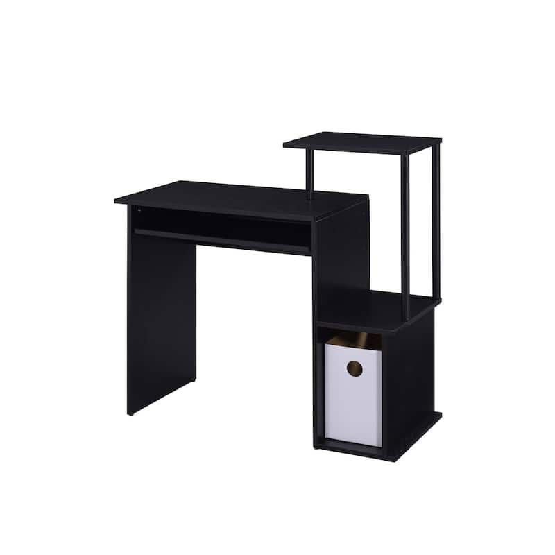 37" Black Computer Desk