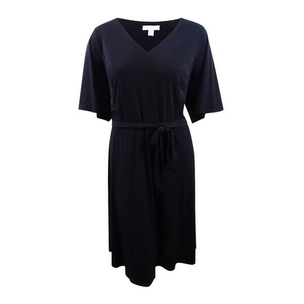 Shop Charter Club Women S Plus Size Semi Fitted Midi Dress Overstock 27899309