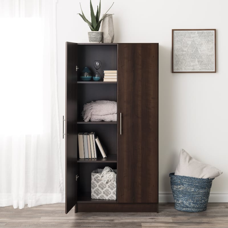 Prepac 'Winslow Elite' 32-inch Brown Storage Cabinet - 32 Inch - 32 Inch