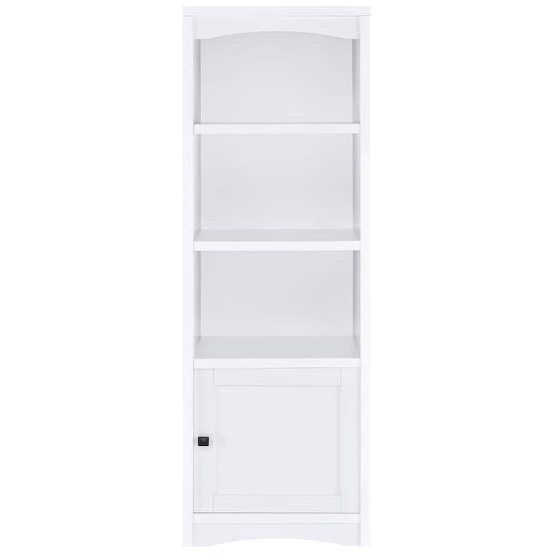 Laughlin 3-Shelf Engineered Wood Media Tower