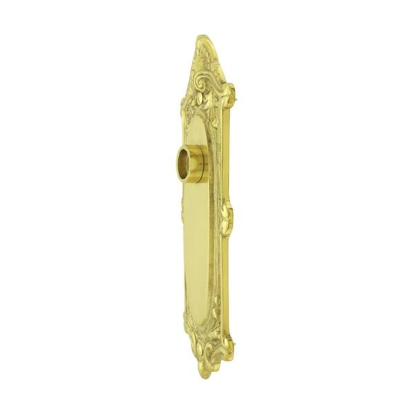 Shop Solid Brass Doorplate No Keyhole 7 75in H X 2 625in W