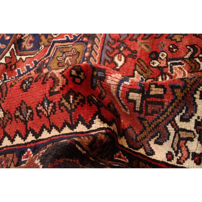 ECARPETGALLERY Hand-knotted Sarabi Red Wool Rug - 6'6 x 9'8