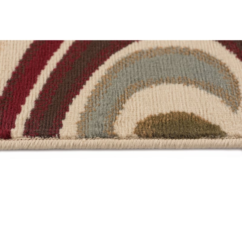 Lagoon Modern & Contemporary Abstract Indoor Area Rug