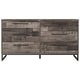 preview thumbnail 43 of 52, Signature Design by Ashley Neilsville Weathered Woodgrain Dresser