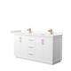 Option White, Bronze Trim, Giotto Quartz Top