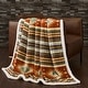 preview thumbnail 71 of 158, Indigo Hill by HiEnd Accents Campfire Sherpa Fleece Throw, 1PC or 3PC 1-Piece - Del Sol