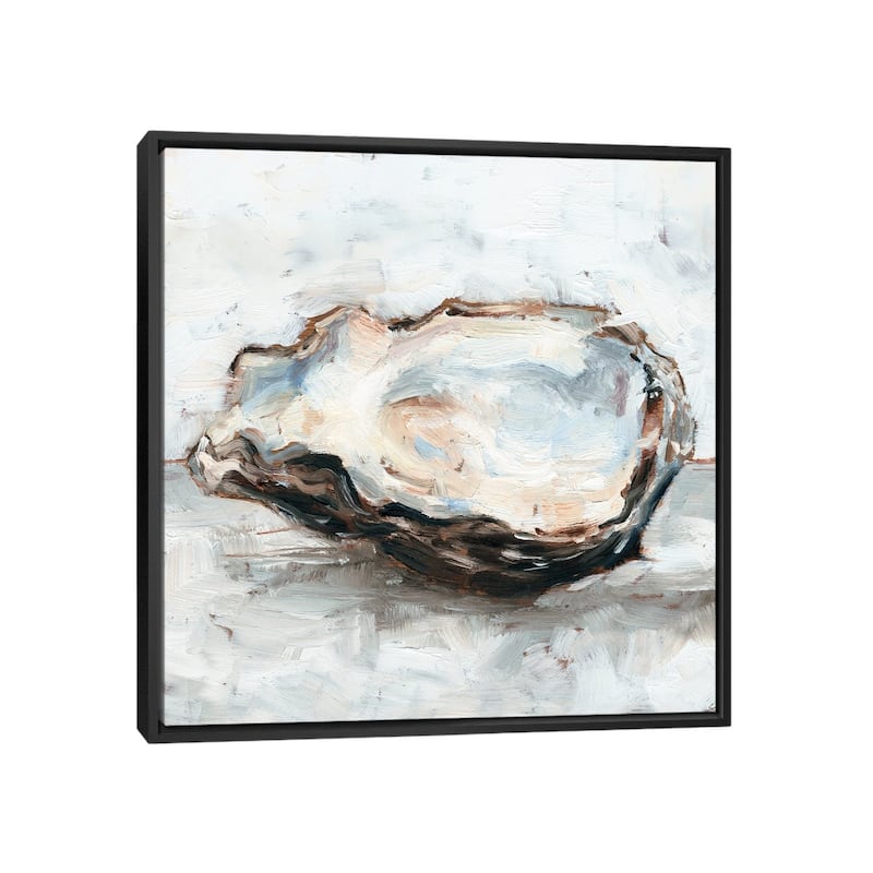 iCanvas "Oyster Study II" by Ethan Harper Framed Canvas Print - Black - 37x37