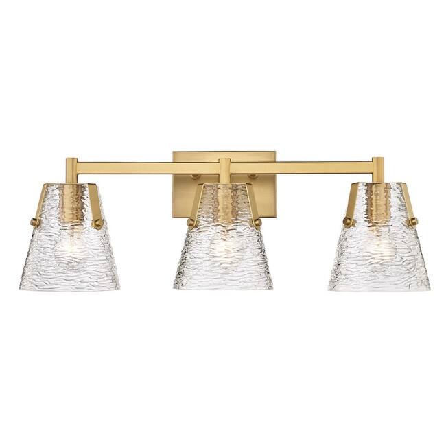 Z-Lite 1101-3V Analia 3 Light 10" Wide Vanity Light - Modern Gold
