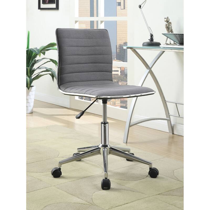 Chryses Upholstered Adjustable Home Office Desk Chair