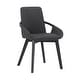 preview thumbnail 11 of 14, Greisen Modern Upholstered Wood Dining Room Chair